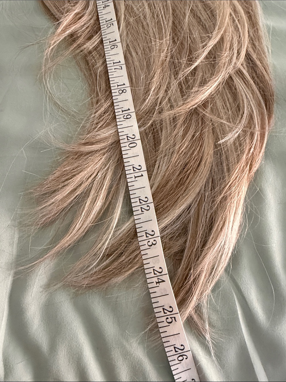 Belle Tress butter beer blonde - approximately 25 inches long - Picture 2 of 10